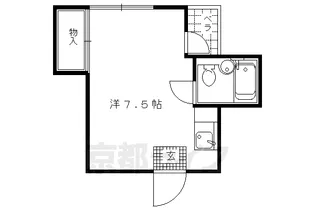 サンローズ【403号室】の間取り