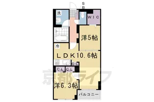 コンコルディア【404号室】の間取り