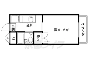 アクアフォーレ【1階】の間取り