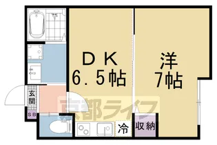 フォルトゥーナ打出浜【1階】の間取り