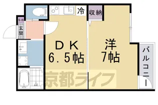 フォルトゥーナ打出浜【303号室】の間取り