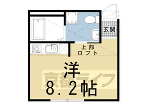 NEST冷泉町【102号室】の間取り