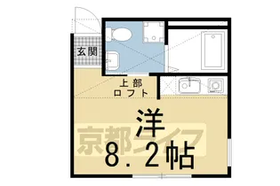 NEST冷泉町【1階】の間取り