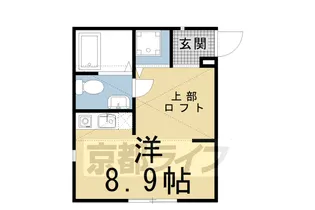 NEST冷泉町【205号室】の間取り