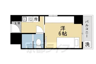 コスモリード京都今出川【504号室】の間取り
