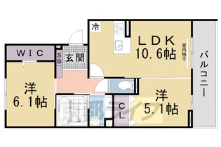 UTATA【3階】の間取り
