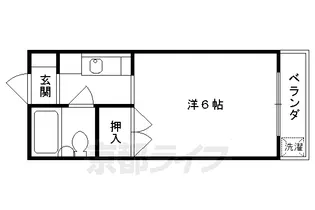 ワタルハイツ【203号室】の間取り