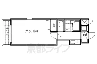 リーガル京都桃山【305号室】の間取り