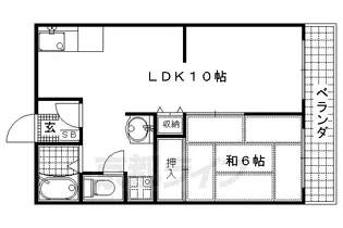 レグルスコート【102号室】の間取り