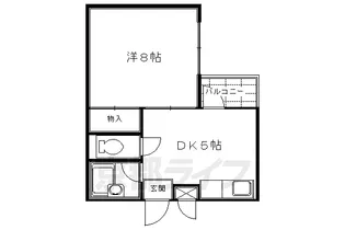シギハイツ竹田【201号室】の間取り