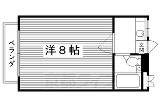 ポプラハイツ【311号室】の間取り