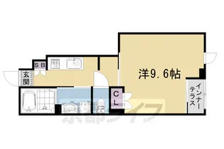1Kの間取り画像