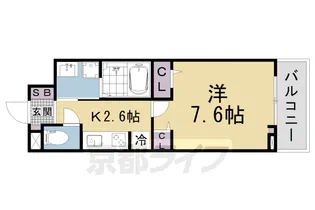 サニーサイド・レオ【2階】の間取り