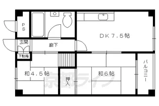 コーポ木の実【2階】の間取り
