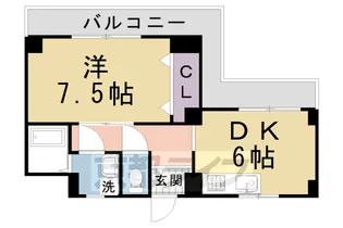 マンション松村【301号室】の間取り