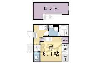 ティエラ淀【102号室】の間取り