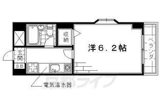 プレスト桃山【4階】の間取り