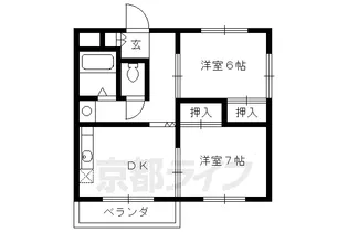スペースモリ【207号室】の間取り