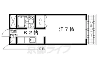 京都府宇治市広野町【マンション】の間取り
