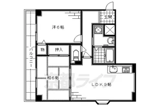 ABC BLDG.【301号室】の間取り