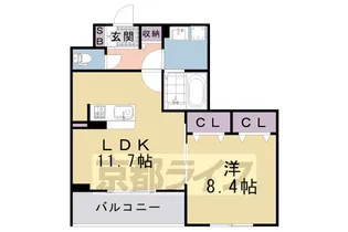 エアリーガーデン【2階】の間取り