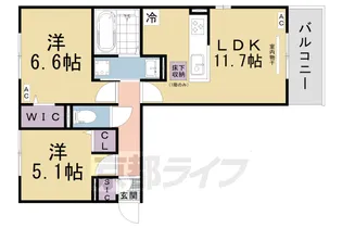 「Bonheur」【2階】の間取り