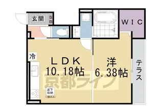 Villa riviere【2階】の間取り