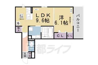 Farouche【302号室】の間取り