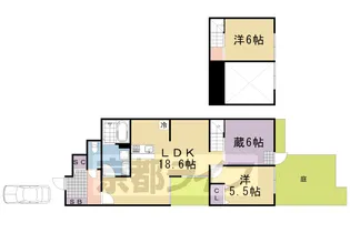 京都府京都市西京区桂下豆田町【一戸建】の間取り