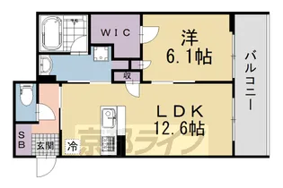 シャーメゾン アオハウオリ【102号室】の間取り