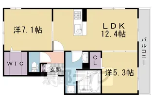 リバティスクエアⅢ【2階】の間取り