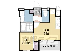 ソルテラスTHEKYOTO東寺【5階】の間取り
