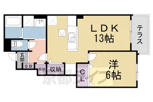 サントノーレⅡ【102号室】の間取り
