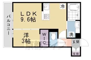 「アビオン上賀茂」【3階】の間取り