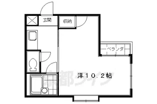 メゾン・ド・ルミネ【2-E号室】の間取り