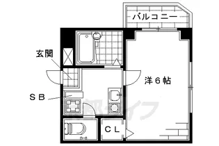 第2CRPビル【506号室】の間取り
