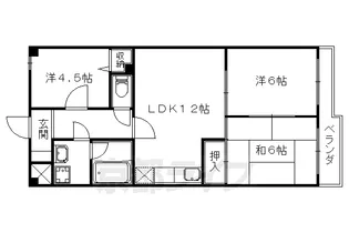 エトワールヤマダ【3階】の間取り