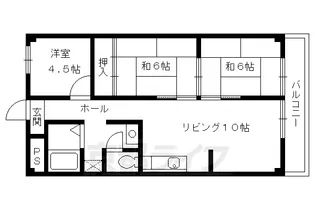 3LDKの間取り画像