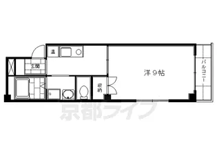 マスジビル【505号室】の間取り