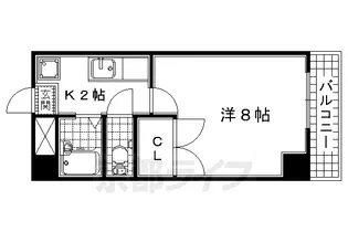 京都府宇治市小倉町【マンション】の間取り