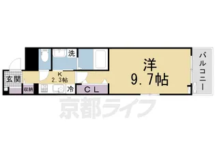 カーサ フェンテ【2階】の間取り