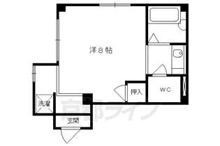 シャガール【2C号室】の間取り