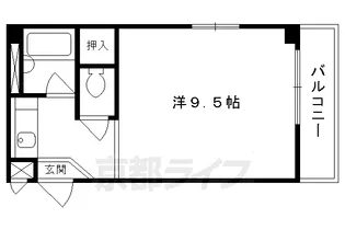 シャガール【3B号室】の間取り