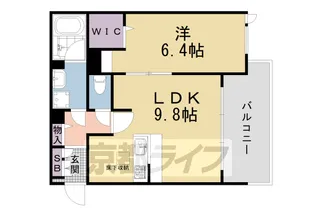 シャーメゾンデンドライト【1階】の間取り