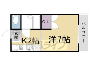 マンショントゥモロー【301号室】の間取り