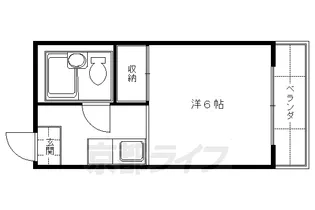 ジュネス21【105号室】の間取り