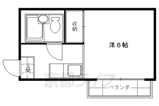 ジュネス21【302号室】の間取り