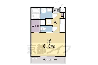 第2シャトー小倉【204号室】の間取り