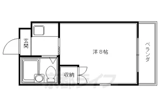 メゾン・ド・ハニー【1-C号室】の間取り