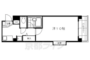 メゾン・チェリー【4-I号室】の間取り